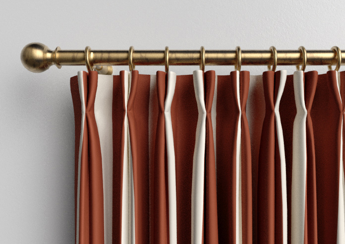 The British Stripe Co. Henry, Teignbridge No.1 - Made to Measure Curtains - Image 10